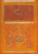 Membranes and Strings, 2004, 44" x 32"