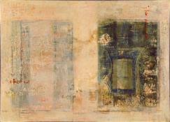 Mountain Retreat, 1991, 56" x 80"