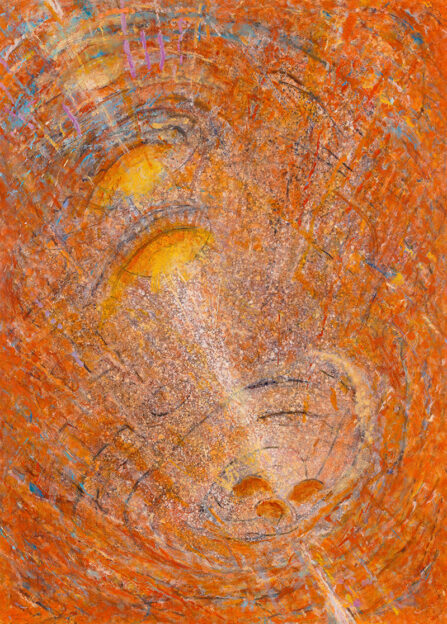 Entanglement II, 2020, painting by Sandra Lerner