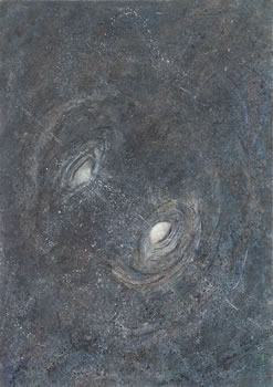 painting, Macrocosm V, by Sandra Lerner