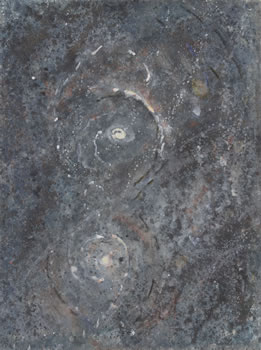 painting, Macrocosm VI, by Sandra Lerner