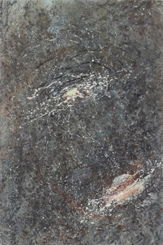 painting, Macrocosm VIII, by Sandra Lerner