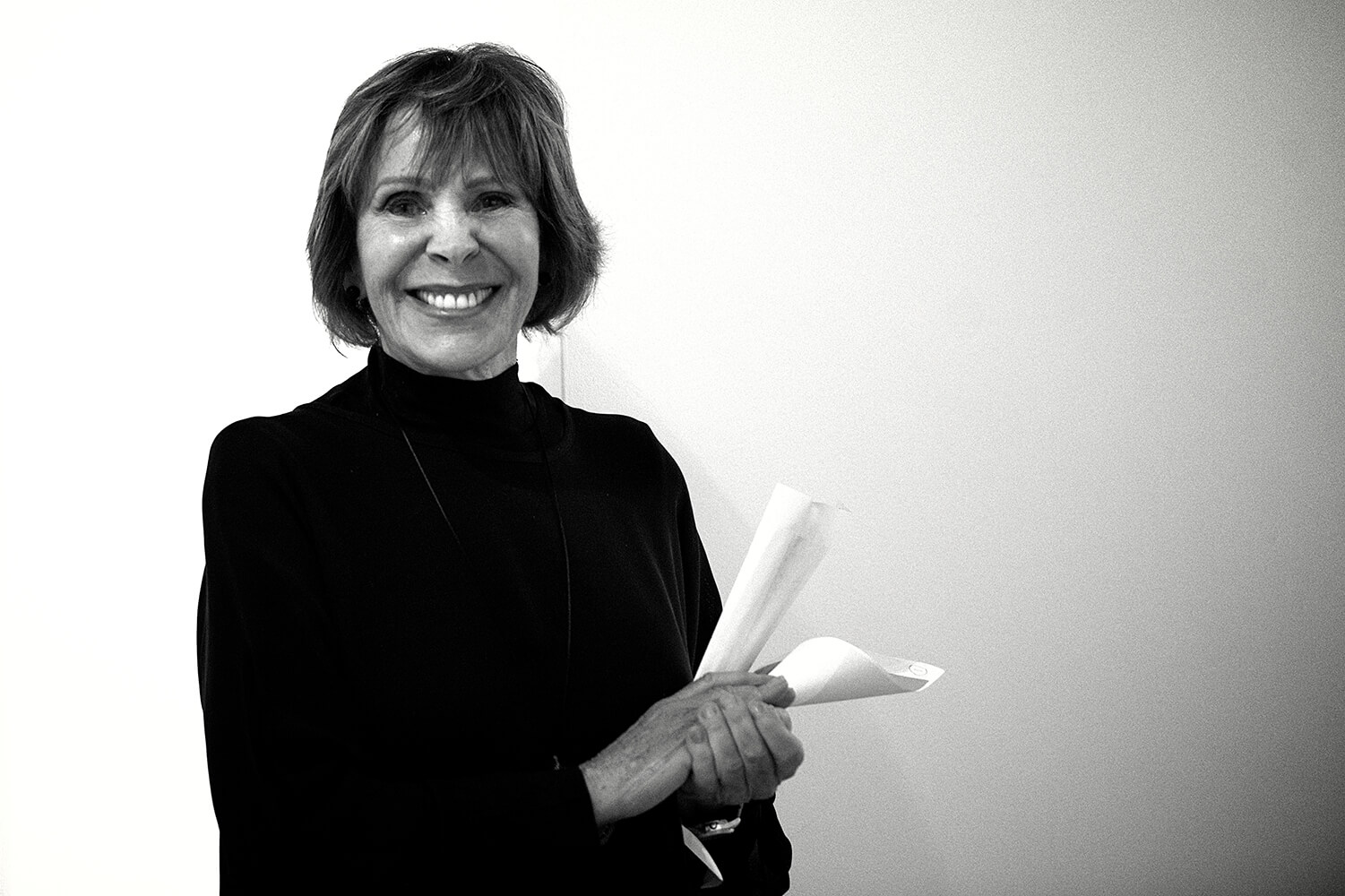 Sandra Lerner, portrait by Ron Maynard